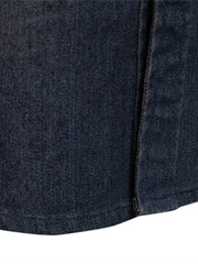 Load image into Gallery viewer, Long-sleeved Denim Shirt
