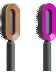 Load image into Gallery viewer, Self Cleaning Hair Brush For Women