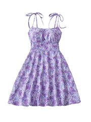 Load image into Gallery viewer, Floral Print Dress Summer Dresses