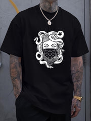 Load image into Gallery viewer, Medusa Printed T-shirt