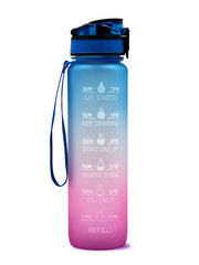 Load image into Gallery viewer, Water Bottle With Time Marker