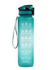 Load image into Gallery viewer, Water Bottle With Time Marker