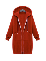 Load image into Gallery viewer, Hooded Long Sleeve Sweater