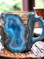 Load image into Gallery viewer, Resin Mineral Crystal Coffee Mugs With Handles