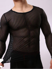 Load image into Gallery viewer, Sheer Long Sleeve Shirt