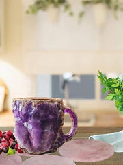 Load image into Gallery viewer, Resin Mineral Crystal Coffee Mugs With Handles