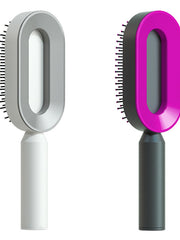 Load image into Gallery viewer, Self Cleaning Hair Brush For Women