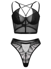 Load image into Gallery viewer, Two Piece Set Lingerie