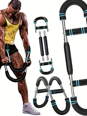 Load image into Gallery viewer, Multi-functional U-shaped Arm Strengthener Chest Trainer Adjustable Forearm Strength Exerciser Home Gym Equipment Bodybuilding
