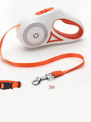 Load image into Gallery viewer, Retractable Leash And Dog Collar Spotlight Automatic Traction Rope