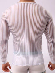 Load image into Gallery viewer, Sheer Long Sleeve Shirt