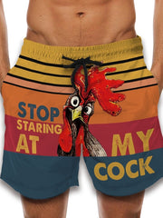 Load image into Gallery viewer, STOP STARING AT MY COCK Swim Shorts