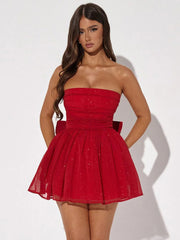Load image into Gallery viewer, Tube Top Lace Dress