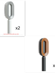 Load image into Gallery viewer, Self Cleaning Hair Brush For Women