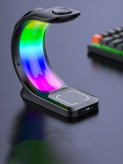 Load image into Gallery viewer, 4 In 1 Magnetic Wireless Charger Fast Charging