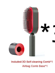 Load image into Gallery viewer, Self Cleaning Hair Brush For Women