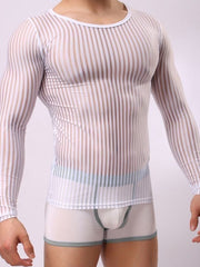 Load image into Gallery viewer, Sheer Long Sleeve Shirt