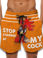 Load image into Gallery viewer, STOP STARING AT MY COCK Swim Shorts