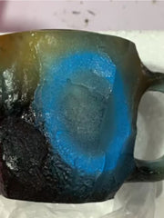 Load image into Gallery viewer, Resin Mineral Crystal Coffee Mugs With Handles