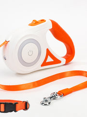 Load image into Gallery viewer, Retractable Leash And Dog Collar Spotlight Automatic Traction Rope