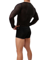 Load image into Gallery viewer, Sheer Long Sleeve Shirt