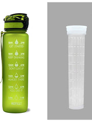 Load image into Gallery viewer, Water Bottle With Time Marker