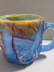 Load image into Gallery viewer, Resin Mineral Crystal Coffee Mugs With Handles