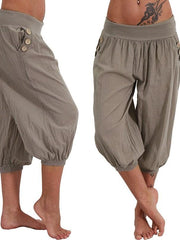 Load image into Gallery viewer, Women Summer Solid Harem Pants Loose - vendach