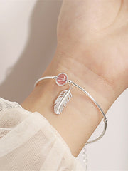 Load image into Gallery viewer, Sterling Silver Bracelet With Bead