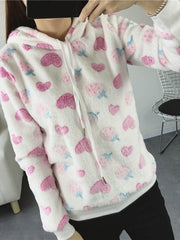 Load image into Gallery viewer, Comfy Long Sleeve Hoodie Sweater