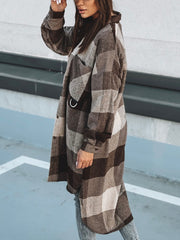 Load image into Gallery viewer, Oversized Plaid Shirt