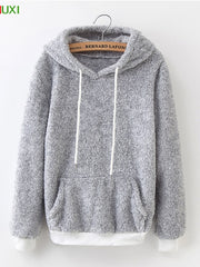 Load image into Gallery viewer, Comfy Long Sleeve Hoodie Sweater