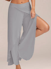 Load image into Gallery viewer, Casual Loose Split Wide Leg Pants
