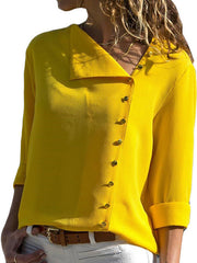 Load image into Gallery viewer, Chiffon Long Sleeve Blouse