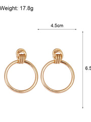 Load image into Gallery viewer, Big Round Earrings