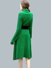 Load image into Gallery viewer, Long Sweater Dress