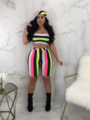 Load image into Gallery viewer, Striped Two Piece Set