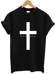 Load image into Gallery viewer, T-Shirt print Cross - vendach