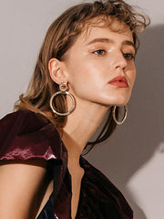 Load image into Gallery viewer, Big Round Earrings