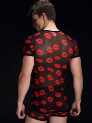 Load image into Gallery viewer, Kiss Me Mesh Tank Top