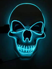 Load image into Gallery viewer, Skull LED Glowing Halloween Mask