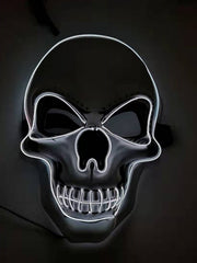 Load image into Gallery viewer, Skull LED Glowing Halloween Mask