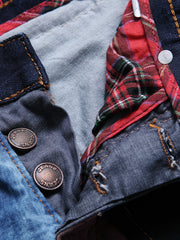 Load image into Gallery viewer, Patches Denim Jeans