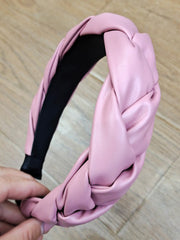 Load image into Gallery viewer, European and American Leather Twist Braid Headband