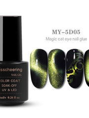 Load image into Gallery viewer, Two-Color Cats-Eye Gel Polish