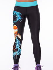 Load image into Gallery viewer, Leggings Fish Print Design