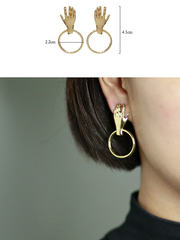 Load image into Gallery viewer, Palm Earrings