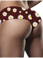 Load image into Gallery viewer, Sexy Cheeky Booty Shorts Floral Print