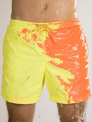 Load image into Gallery viewer, Color Changing Beach Shorts