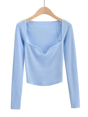 Load image into Gallery viewer, Long Sleeved Square Neck Top